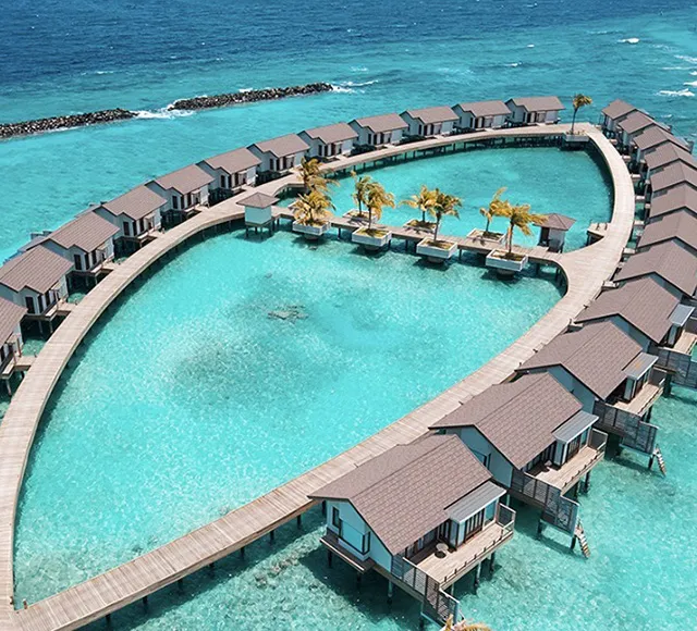 Construction of Atmosphere Kanifushi Resort, Lhaviyani Atoll