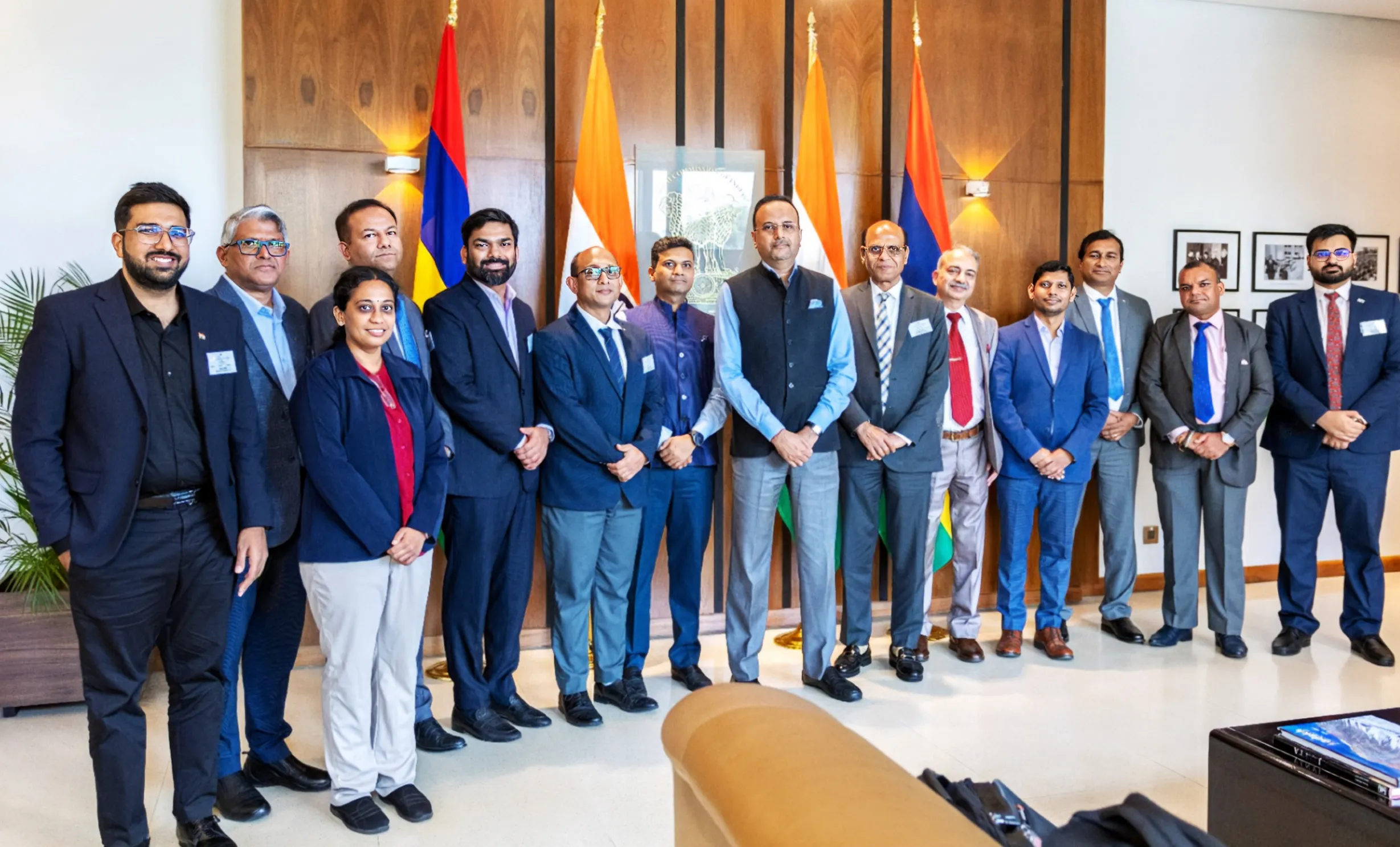 CII Business Delegation to Mauritius, 9th Feb 2025 at Mauritius, Shri Anurag Shrivatsav, High Commissioner of Mauritius.
