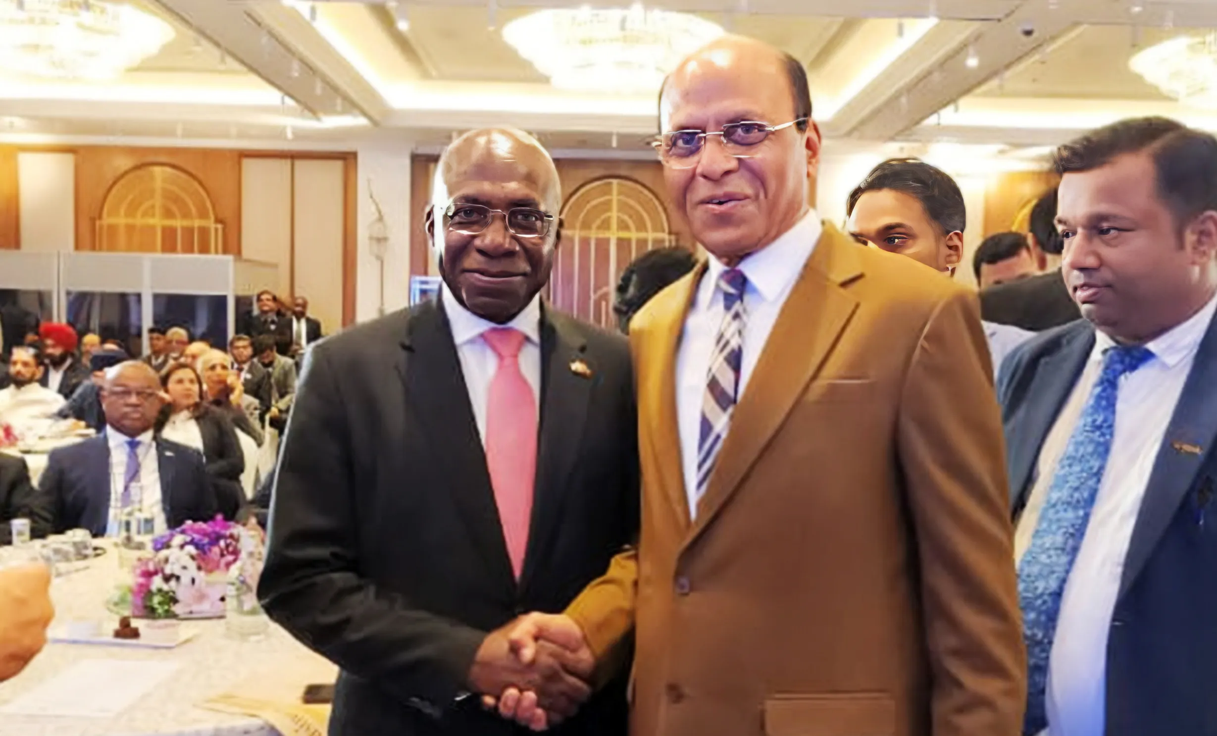 India – Angola Business Delegation, 4th May 2025 at New Delhi, His Excellency Tete Antonia, Minister of External Relations of the Republic of Angola.
